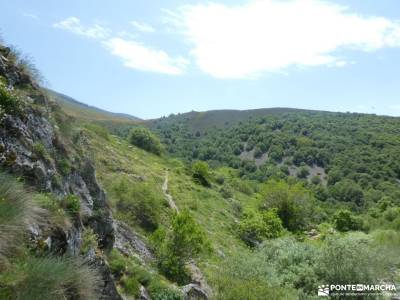 Parque Natural Montaña Palentina;puente de los santos salto de poveda laguna de uña excursiones de u